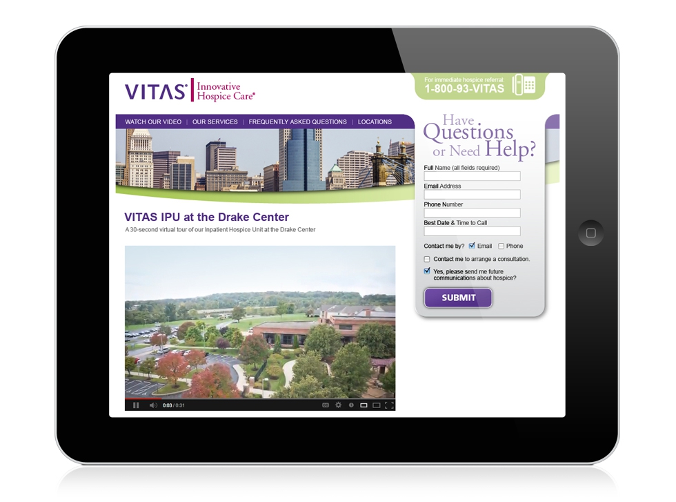 Vitas Website Medical | boostDFM
